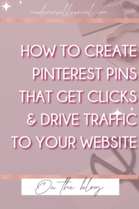 Pin image to save the article "9 tips to create click-worthy Pinterest pins" on Pinterest