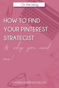 pinterest image 2 to save the article "should your hire a Pinterest strategist to manage your Pinterest account?"